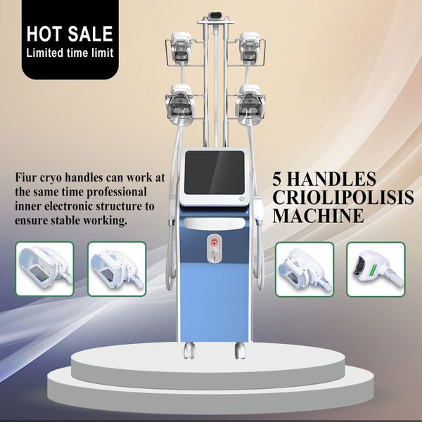 

professional 5 in 1 cool scupl slimming machine body slimming 360 cryolipolysis double chin machine fat ing body