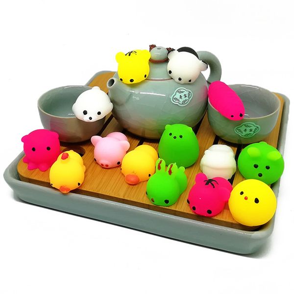 

wholesale 20 styles funny anti stress cute pet novelty tpr animal vent dumpling creative decompression anxiety cartoon model toy