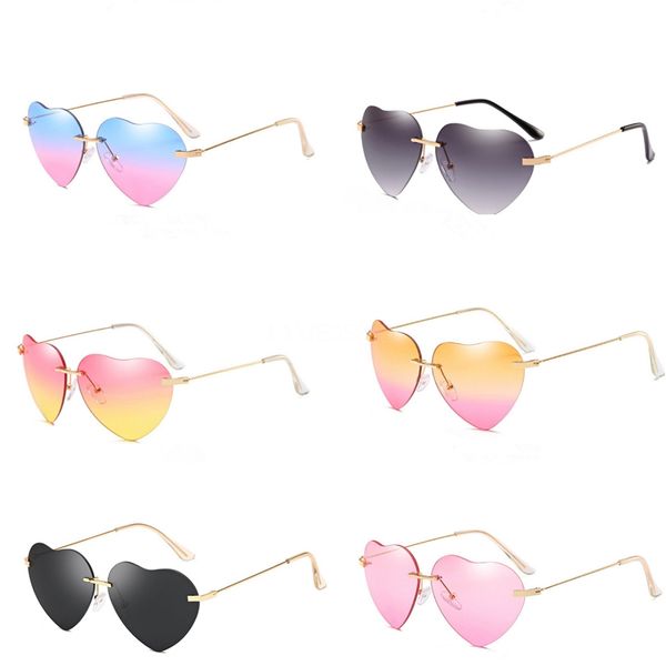 

classic heart-shaped sunglasee for men women new fashion mens heart-shaped sunglasee for spring summer beach colorful designer sungl, White;black