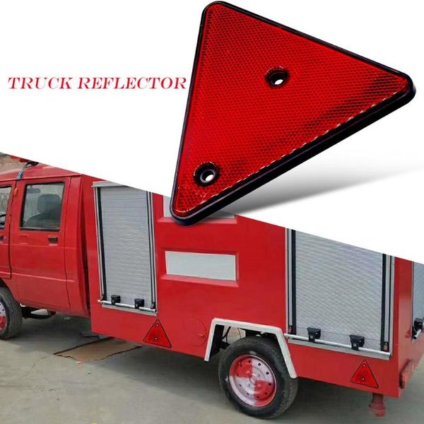 

red reflective strips rear triangle for trailers caravans