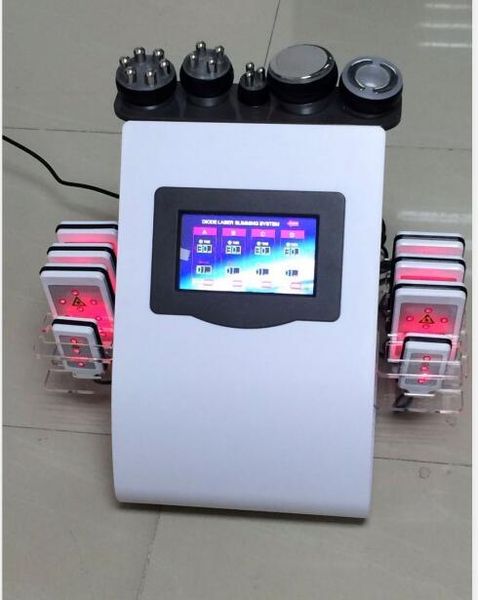 

6 in 1 vacuum cavitation rf slimming radio frequency skin tightening radio frequency facial machine
