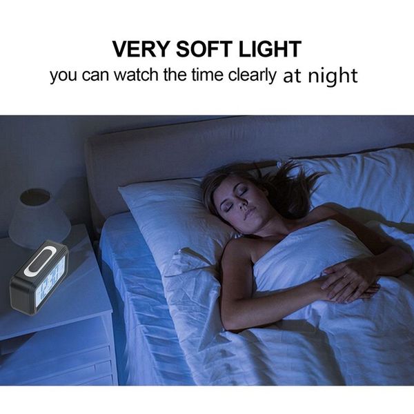

upgrade version] battery operated alarm clock,electronic large lcd display digital alarm clocks with snooze,backlight,night lig other clock