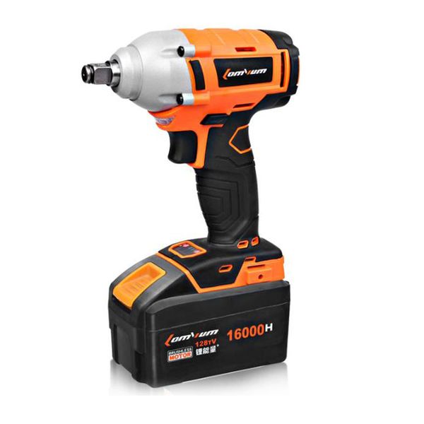 

electric cordless impact wrench brushless spanner lithium rechargeable battery wind cannon sleeve installation power tool set
