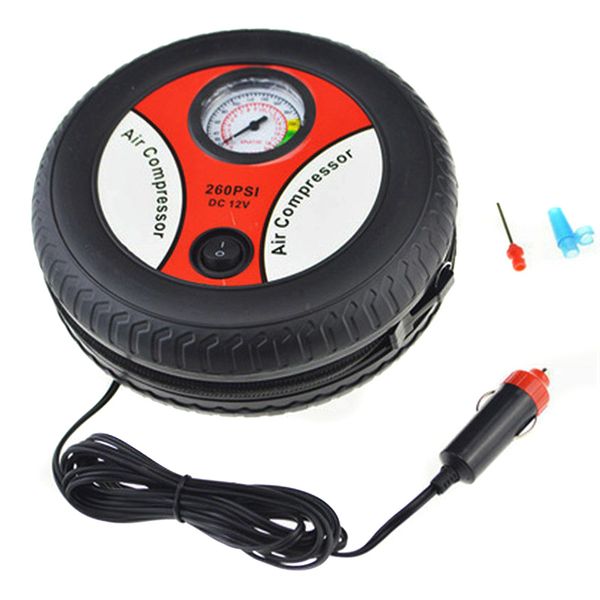 

260psi dc 12v car air compressor heavy duty digital tire inflator auto tyre pump tool m8617