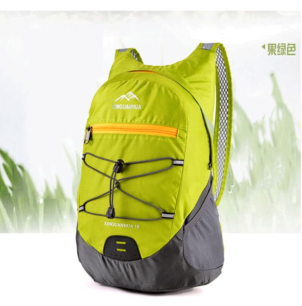 

outdoor light skin bag shoulder waterproof folding backpack men and women sports mountaineering bag children a4442