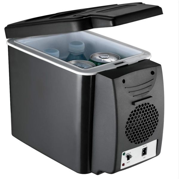 

6l mini car fridge cooler warmer 2 in 1 multi-function 12v travel refrigerator portable electric icebox cooler box er