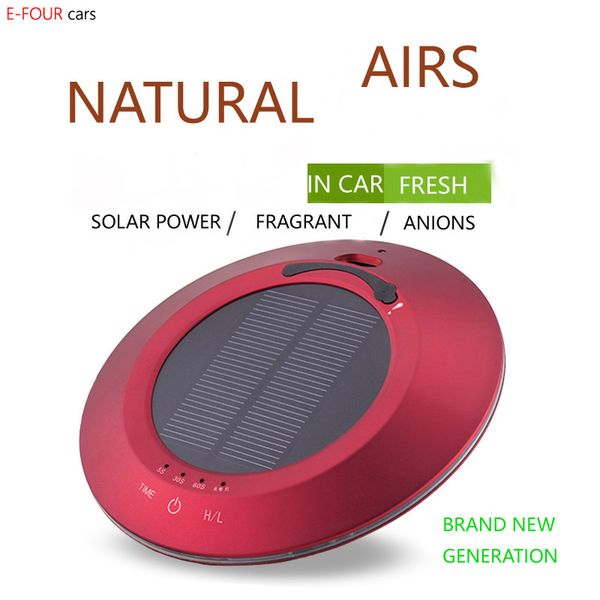 

e-four car air purifier solar power air purify perfume for car house office using perfumes freshener clean green natural cars