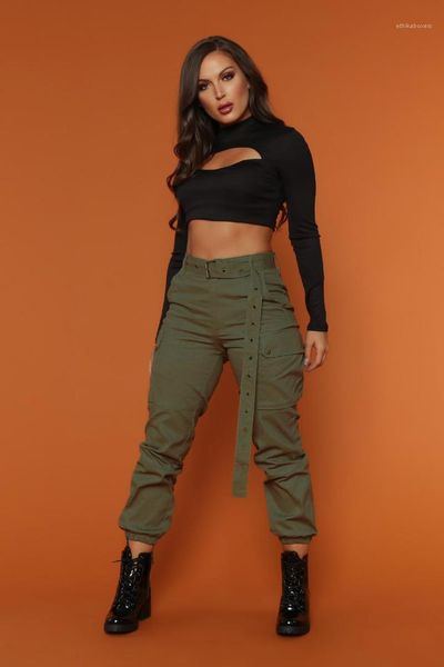 

casual apprel womens harem pants solid color pocket hip hop style female clothing fashion, Black;white