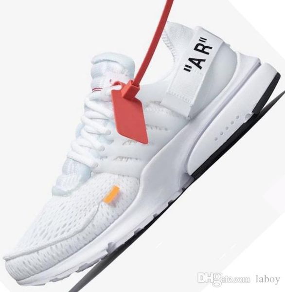 

2018 new fashion presto running shoes for men,black white brand designer sneakers mens prestos trainers zapatos man sports shoes chausseures
