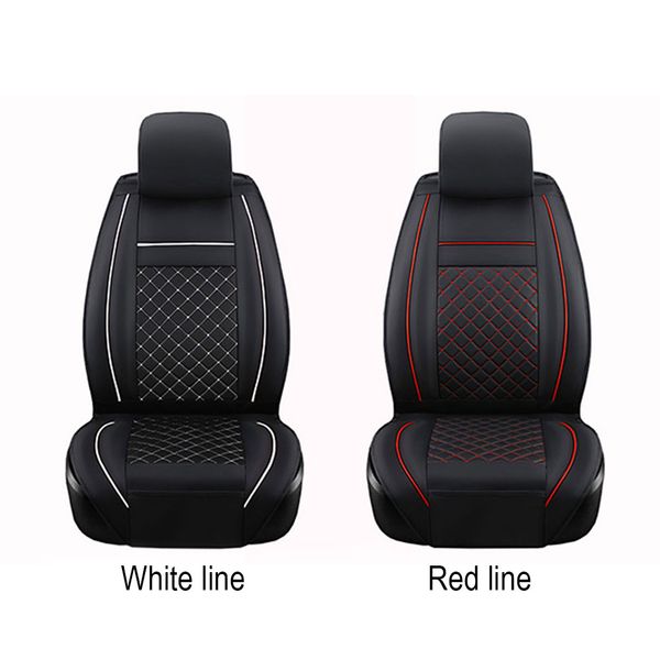 

pu leather car front seat cover dustproof universal cushion anti-scratch seat cover