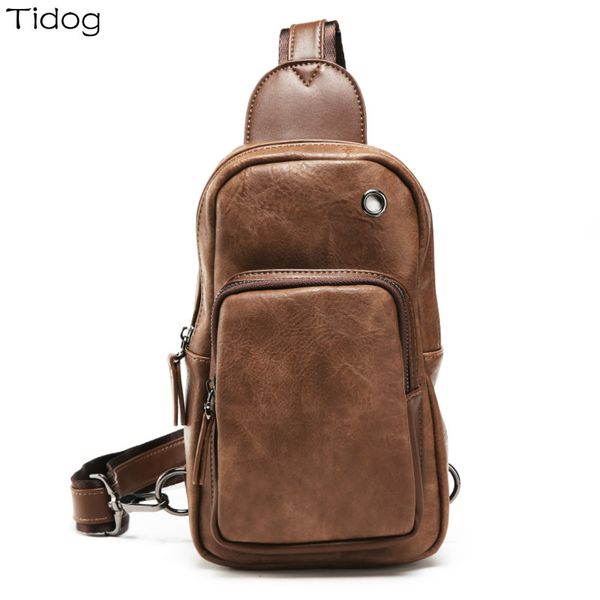 

tidog youth casual fashion korean chest bag
