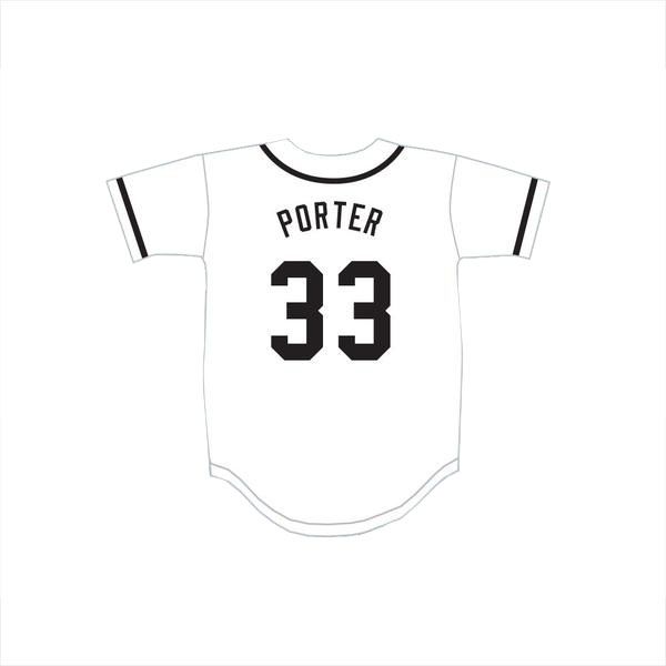 

throwback hamilton 'ham' porter 33 baseball jersey the sandlot movie jersey ed factory wholesal good quality, Blue;black