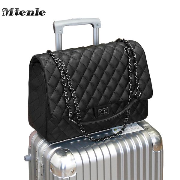

mtenle large shoulder bag women travel bags leather pu quilted bag female handbags women bags sac a main femme