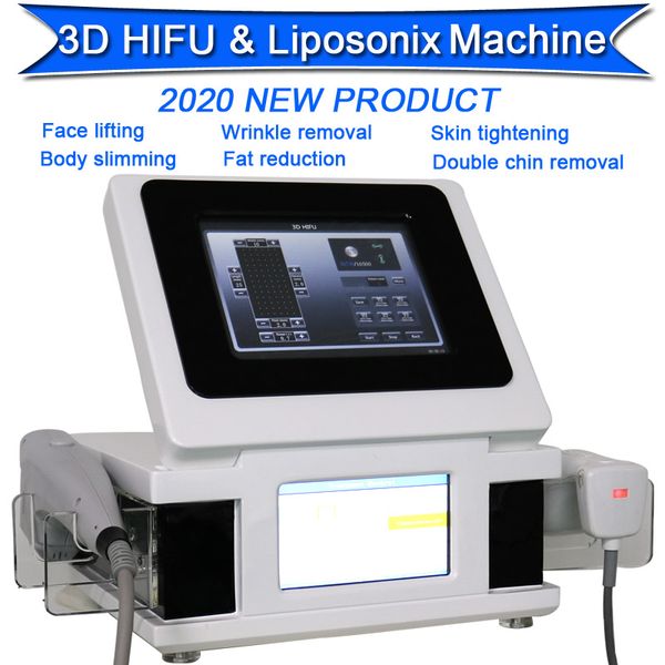 

3d hifu machine high intensity focused ultrasound machine facial lift ultrasonic hifu portable machine 2 in 1 liposonix hifu