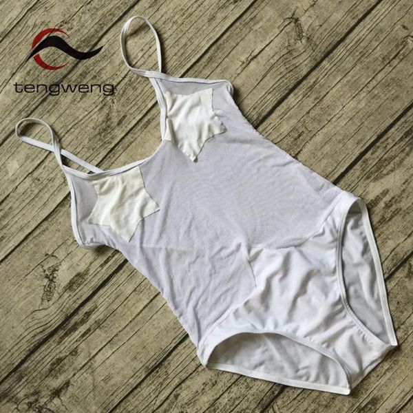 

tengweng 2020 new print one piece women swimwear push up brazilian swimsuit female bathing suit push up monokini, White;black