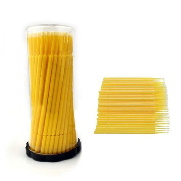 

100pcs car touch up paint micro brush small tips 1.0mm micro applicators