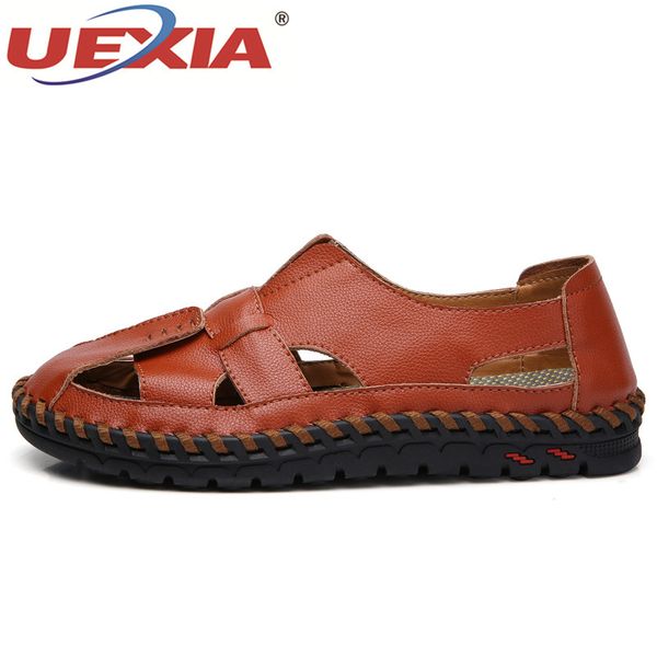 Summer Hollow Out Casual Soft Leather Men/'s Pumps Lace Up Breathable Shoes Size