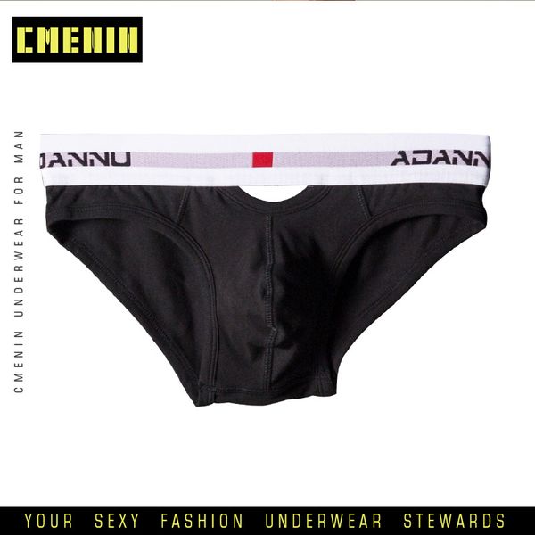 

underpants cotton gay men underwear bikini briefs breathable mens shorts male ad7501, Black;white