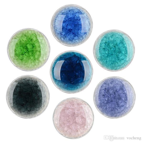 

10pcs lot 8 цветов gradient смола имбирь привязки подвеска кнопка с металлической медью base fit 18мм оснастки jewelry vn-2015 * 10