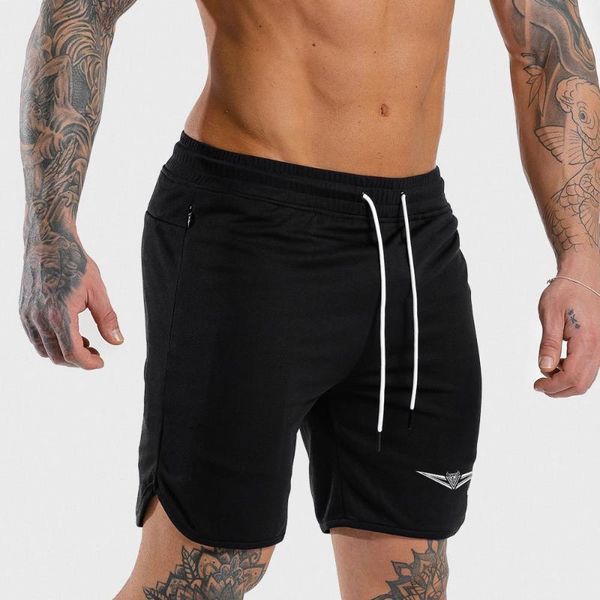 

muscle fitness summer new bag mail brother men's sports leisure exercise running beach pants, White;black