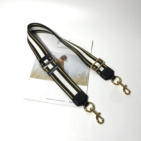 

2020 the new camera bag mj wide shoulder strap webbing shoulder strap accessories female wild ma ying-jeou package replaces adjustable strap, Black
