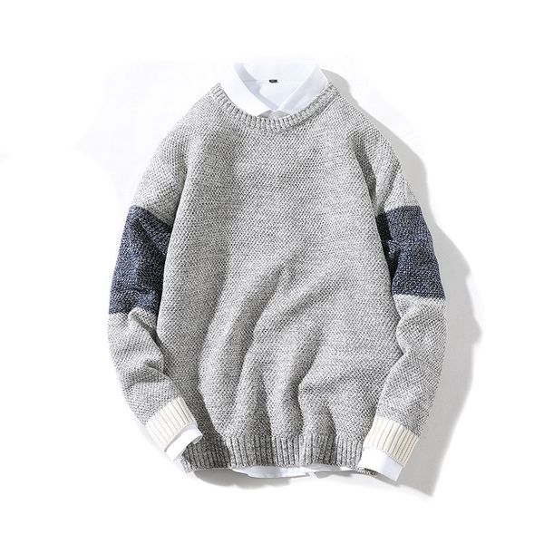 

2020 fashion autumn sweater men knitted pullovers plus size 5xl mens sweaters spring winter clothes sueter hombre lwl674, White;black