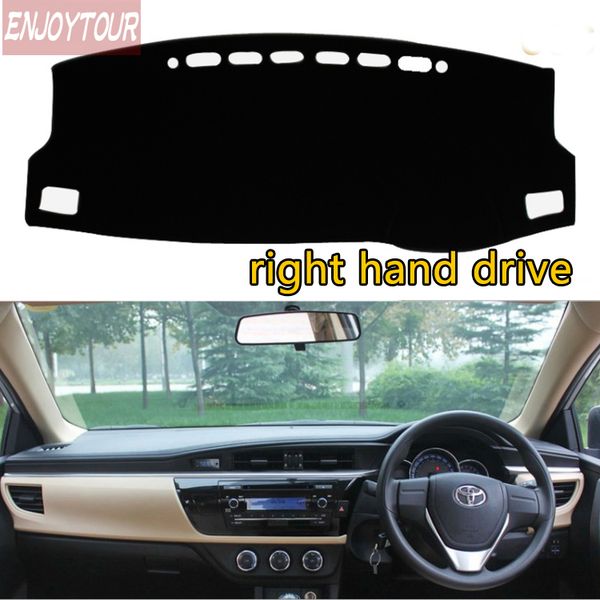 For Toyota Corolla Altis 2013 2014 2015 2016 2017 2018 Car Styling Covers Dashmat Dash Mat Sun Shade Dashboard Cover Capter Rhd Car Interior Decor Car