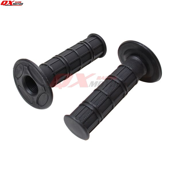

black colours universal handle grips hand grips gel handle bar dirt pit bike motorcycle motocross motorbike parts ing