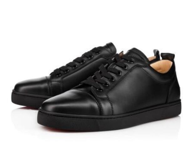

snakeskin red bottom casual shoes designer high skate sneakers mens womens casual shoes brand new comfort sneakers 03.l03, Black