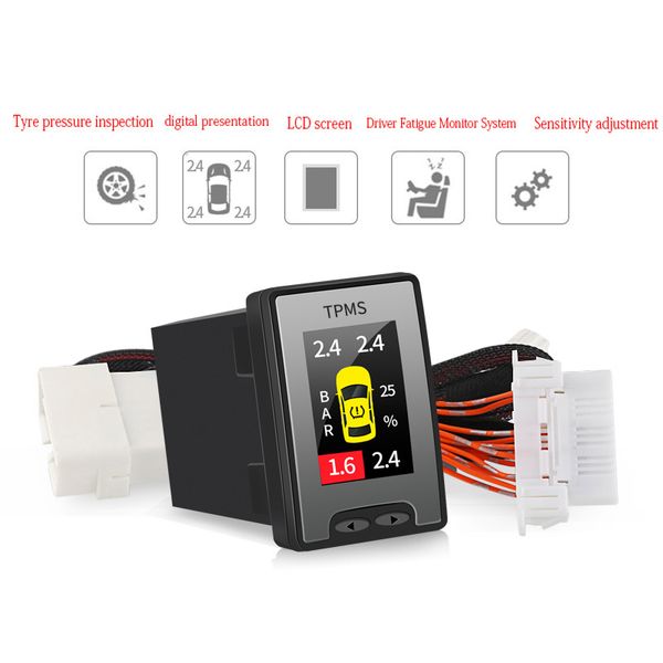 

digital tire pressure monitor systems obd tpms for mitsubishi outlander 2013-2018 tire pressure real-time monitoring system