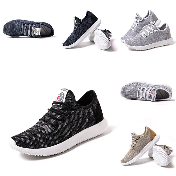 

wholesale retail flat shoes comfortable women men running shoes outdoor wallking grey dark blue brown homemade brand made in china 39-44, White;red