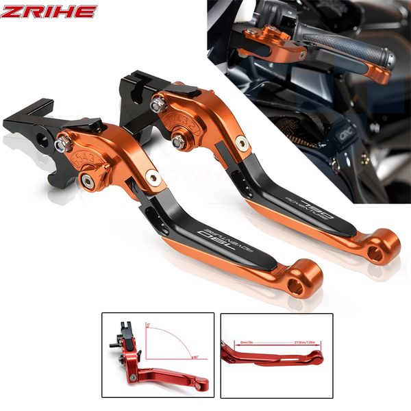 

cnc motorcycle brake clutch levers for 790 adventure 2018-2020 2019 adjustable lever folding moto accessories