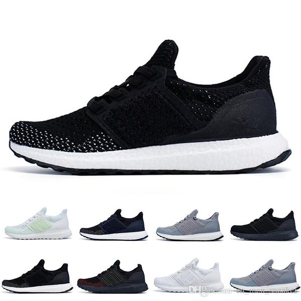 

HOT New Ultra Boost 4.0 4.5 Primeknit Runner Ultraboots Running Shoes Real Boosts Sports UB Green Mens Womens Trainers Sneakers
