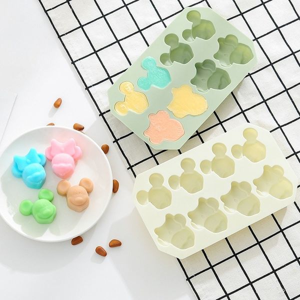 

selling 8 hole mouse shaped cake mold silica gel chocolate mold diy household kitchen baking appliance cne fast shipping