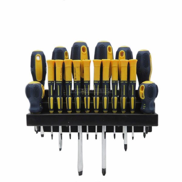 

18pc/set precision screwdriver tool kit magnetic screwdriver set for cell phone repair maintenance with storage rack