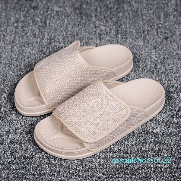 

mesh sandals closed toe for men fashion designer mens hole non slip shoes lightweight vietnam summer beach breathable platform c22, Black