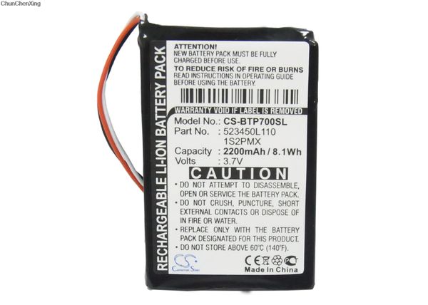 

cameron sino 2200mah battery 1s2pmx, 523450l110 for blaupunkt travelpilot 500, travelpilot 700