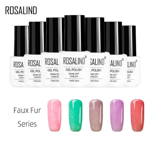 

rosalind nail polish rubber fur series nail glue 26 color polish glue can be durable and tasteless tearable, Red;pink