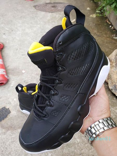 

j9 citrus black yellow men outdoor designer shoes white new colorway 9s mens basketball sports sneakers trainer size 8-13 ll1