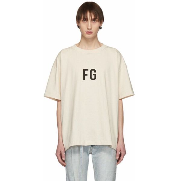 

Mens Summer Designer FG Print Tshirts Crew Neck Short Sleeve Popular Young People Style Fashion Clothing