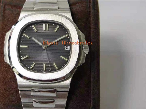 

PPF V2 Extra-Thin Мужские часы Nautilus Часы швейцарские Cal.324 Автоматическая 28800 полуколебаний 904L Нержавеющая сталь Сапфировое Супер светящаяся