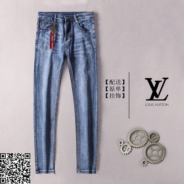 

new fashion mens jeans straight denim pants casual trousers 20191119-h8761#*2174, Black