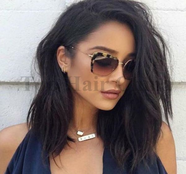 

fashion short bob black wavy hair afro wig siulation brazilian human hair wigs full wigs in stock for black women