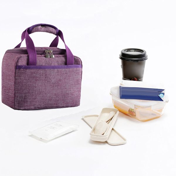 

thermal insulated lunch bag waterproof storage leakproof for school camping zj55