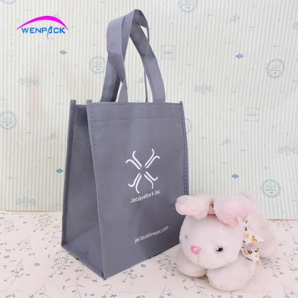 

custom printed logo hand handle shopping gift non woven bag