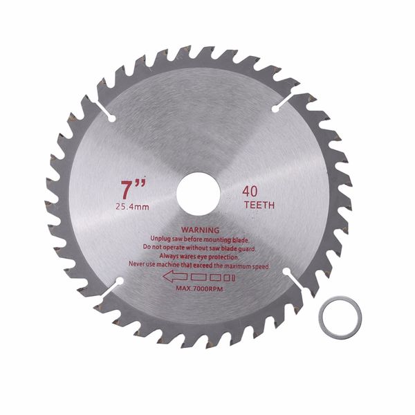 

4/7inches 40t teeth cemented carbide circular wood cutting tool bore diameter 20mm wood cutting power tools