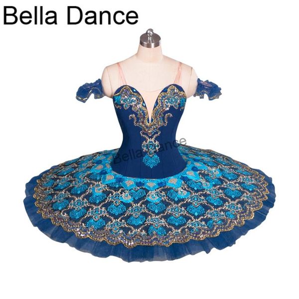 

royal blue yagp professional ballet nutcracker competiton tutu women clasical pancake doll tutu costume dressbt9081, Black;red