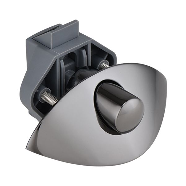 

drawer hardware cabinet rv push lock zinc alloy button camping car furniture motorhome durable half moons caravan boat vehicle