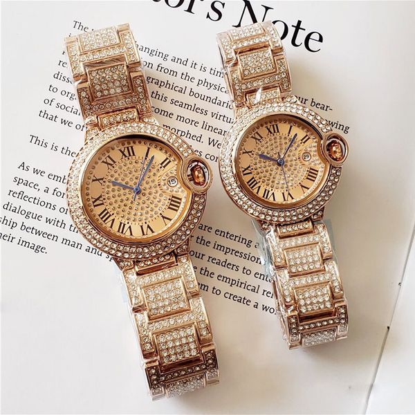 

роскошные часы мужские s автоматическое движение качества женщин вскользь часы дизайнер человек наручные часы lovers леди классические часы, Slivery;brown