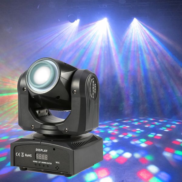 

40w quad цвет светодиодный источник 12шт rgbw 0.2w smd dj огни движущегося головного света с светодиодным кольцом